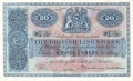 British Linen Bank 20 Pounds,  2. 7.1942